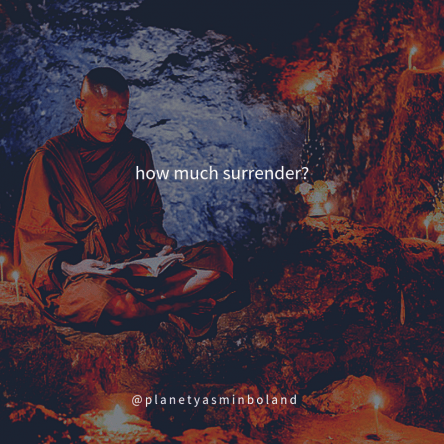The Full Moon and surrender