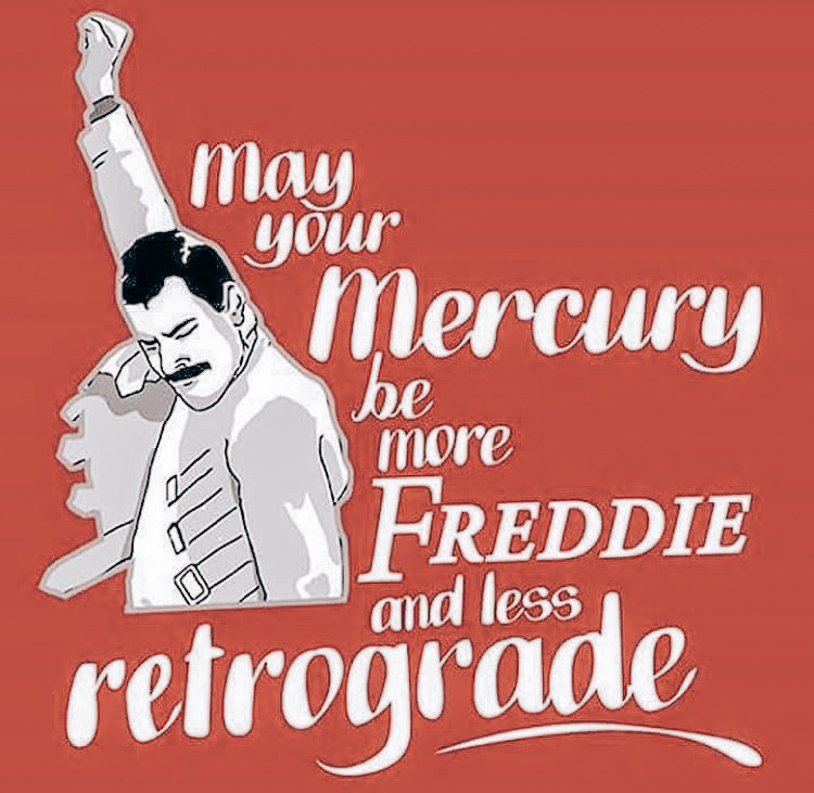 Mercury is now officially retrograde!