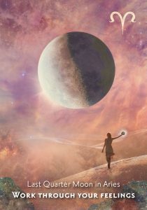 Last Quarter Moon in Aries