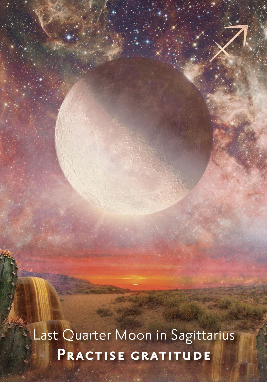Last Quarter Moon in Sagittarius