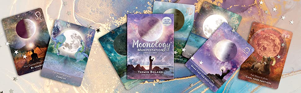 Moonology Manifestation Cards header