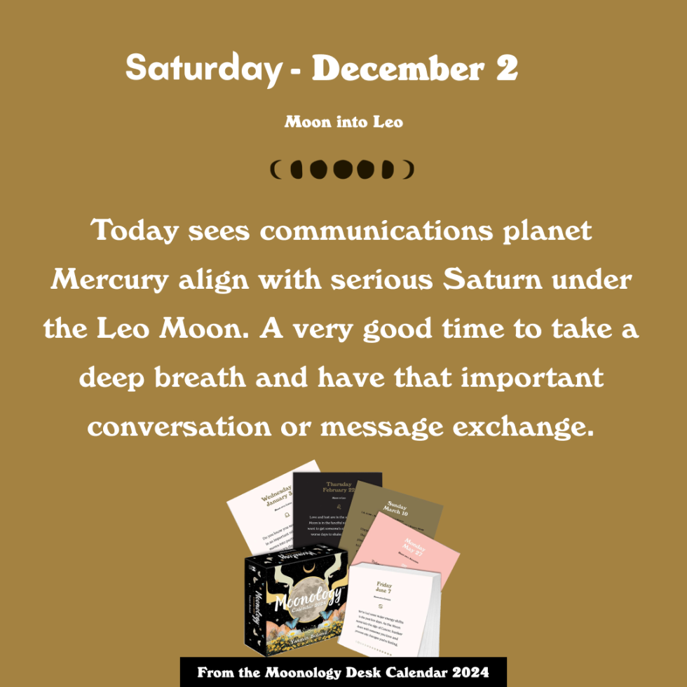 Saturn under the Leo Moon