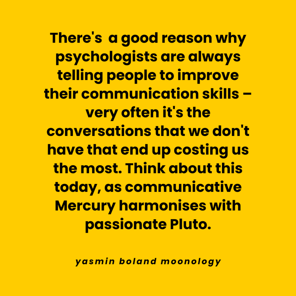 There’s a reason why psychologists are always telling people to