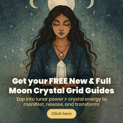 New and Full Moon Crystal Guides - Side