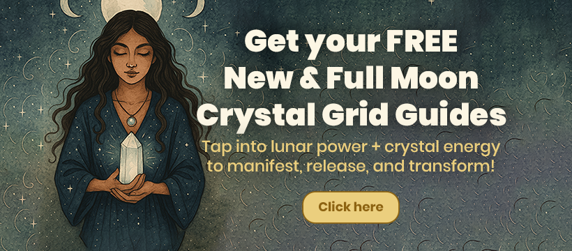 New and Full Moon Crystal Guides - Below Posts