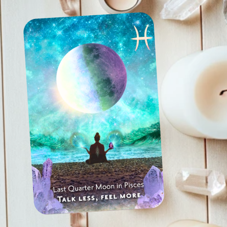 Last Quarter Moon in Pisces