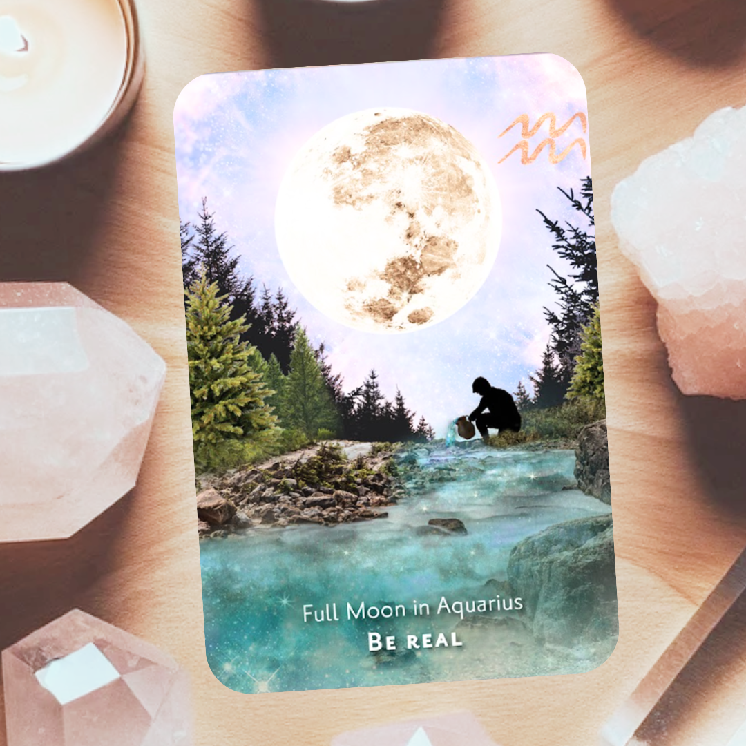 Full Moon in Aquarius