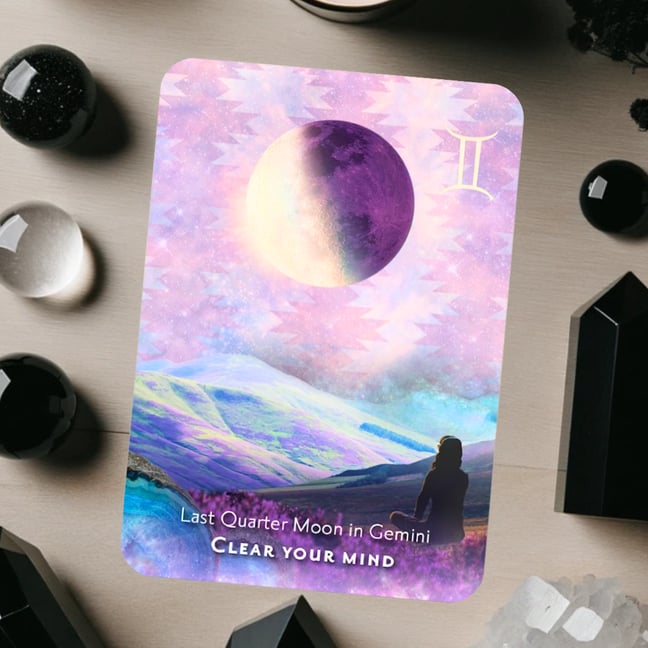 Last Quarter Moon in Gemini