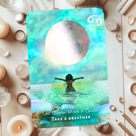 Last Quarter Moon in Cancer