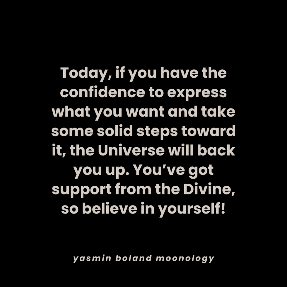 Today, if you have the confidence to express what you