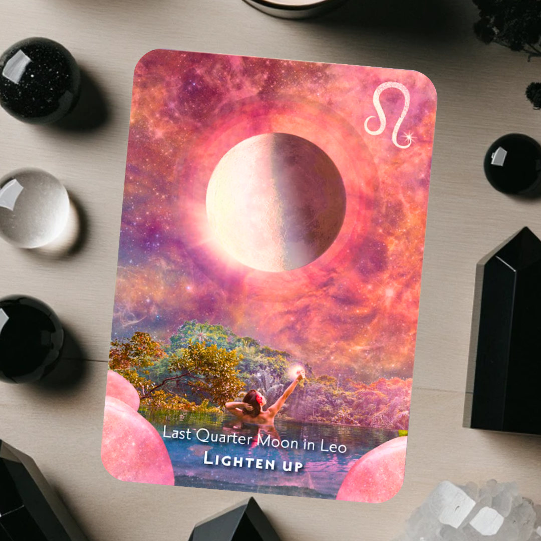 Last Quarter Moon in Leo