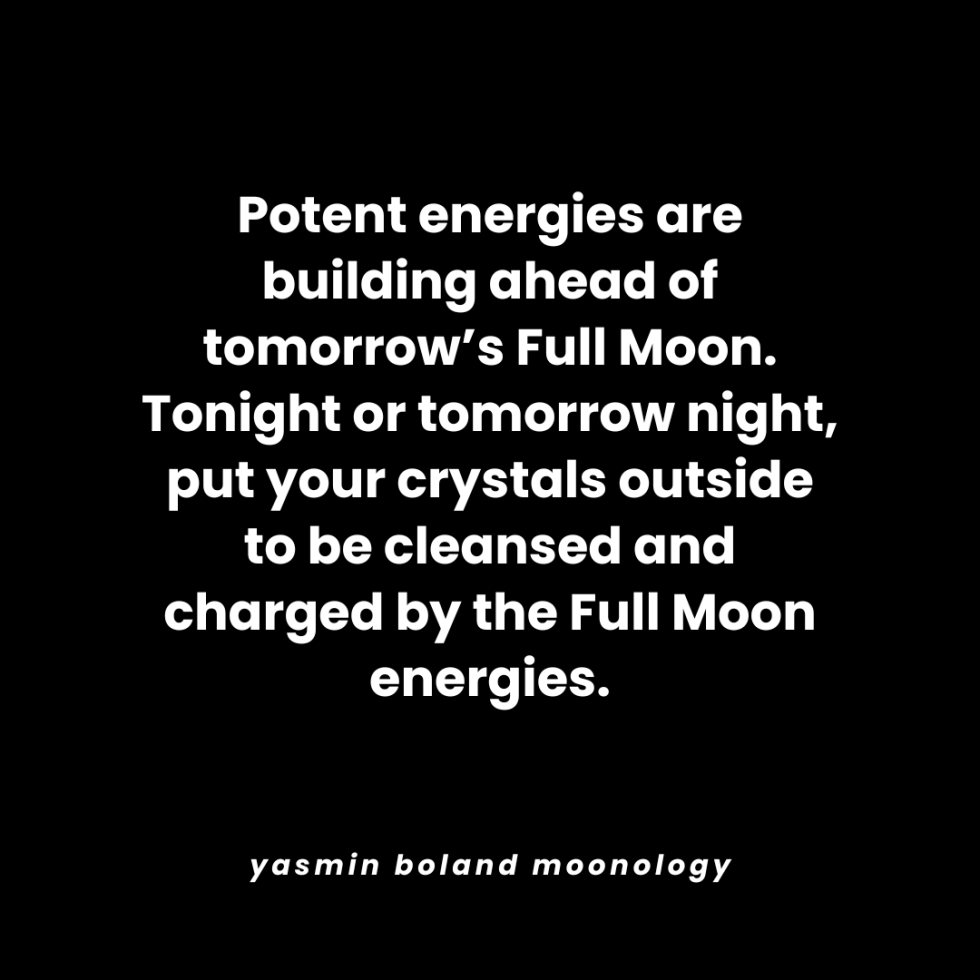 Potent energies are building ahead of tomorrow’s