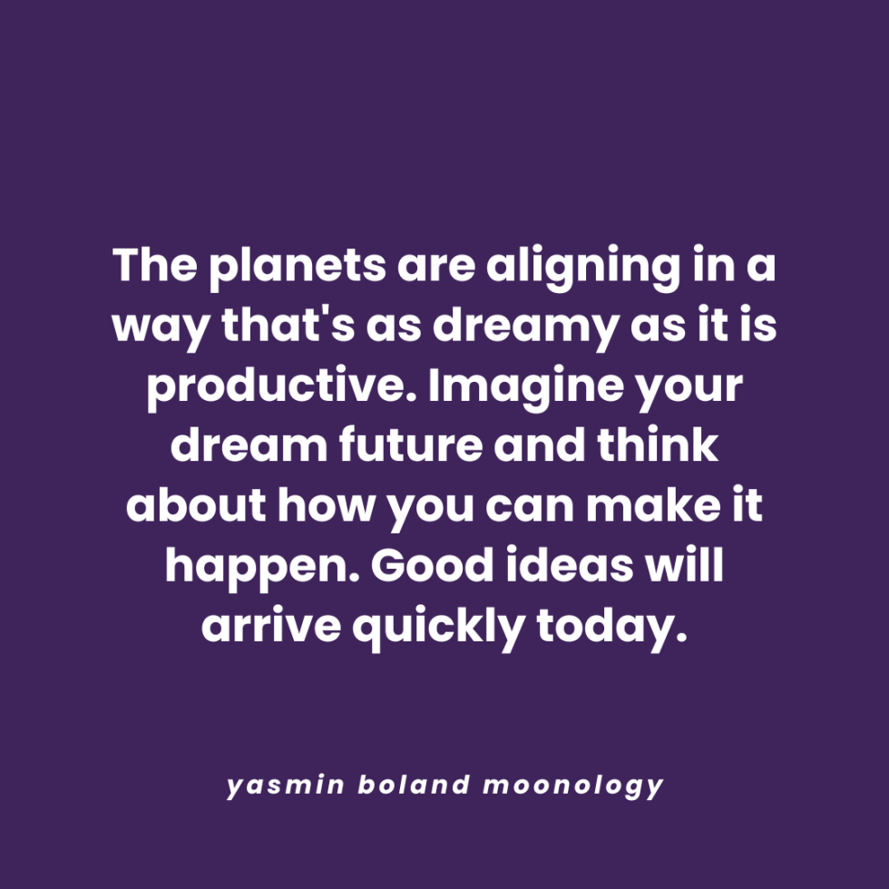 The planets are aligning in a way that’s as dreamy