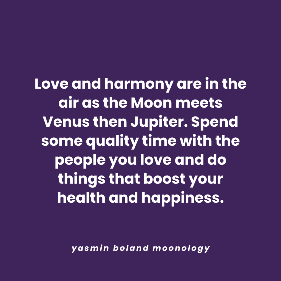 Love and harmony are in the air as