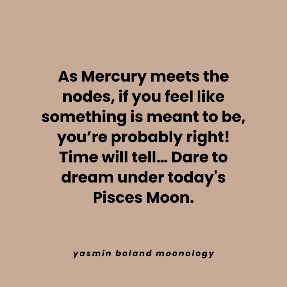 As Mercury meets the nodes,