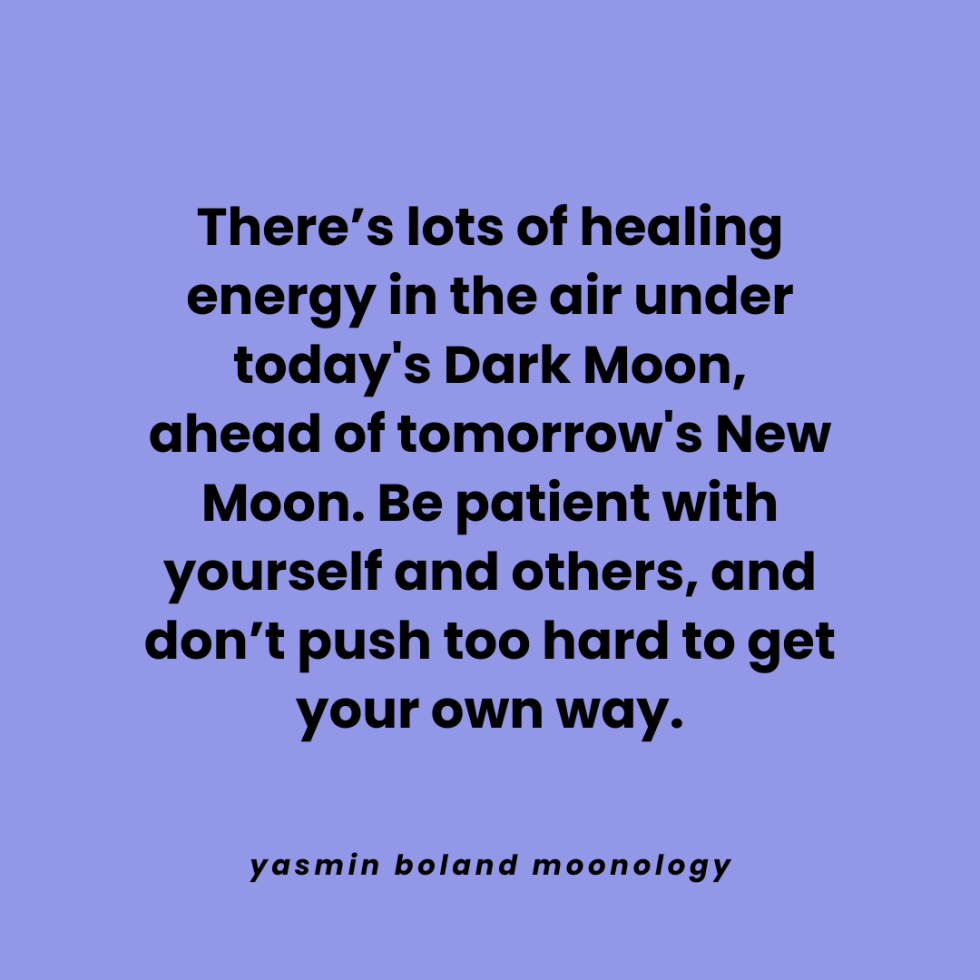 There’s lots of healing energy in the air