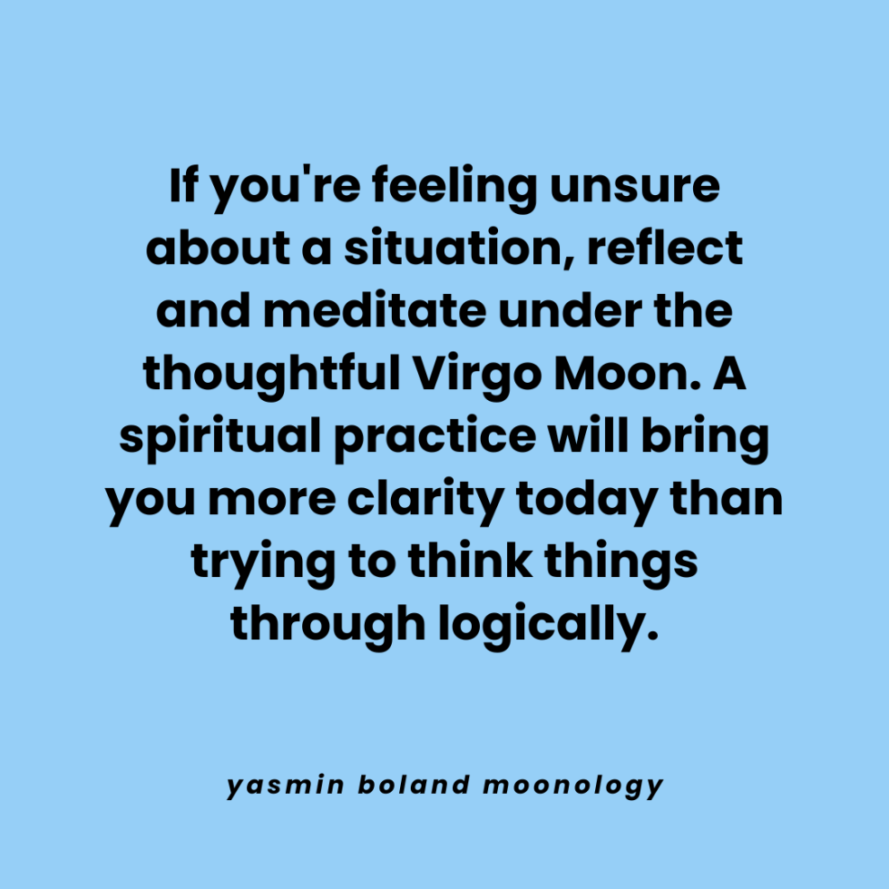 If you’re feeling unsure about a situation,
