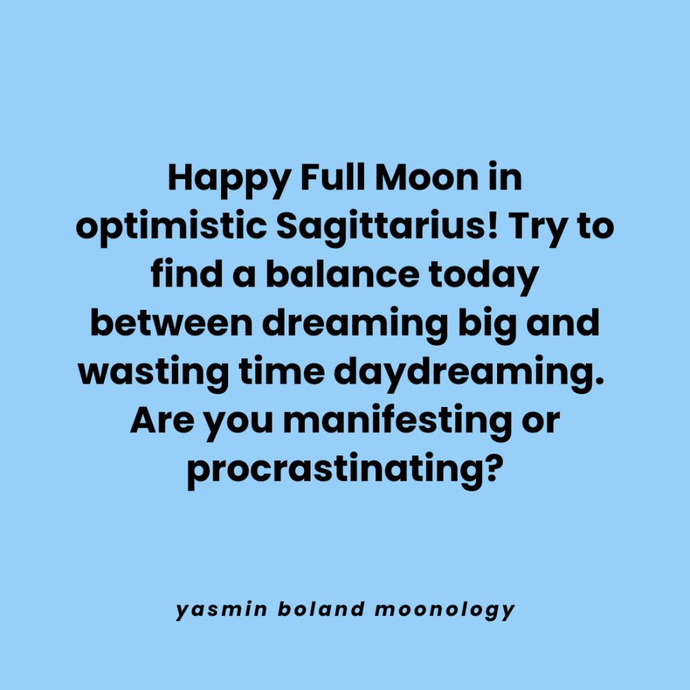 Happy Full Moon in optimistic Sagittarius!