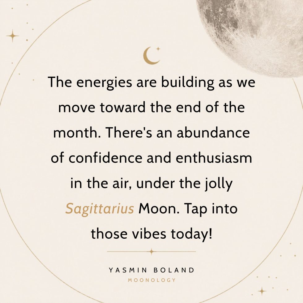 The energies are building as we move toward