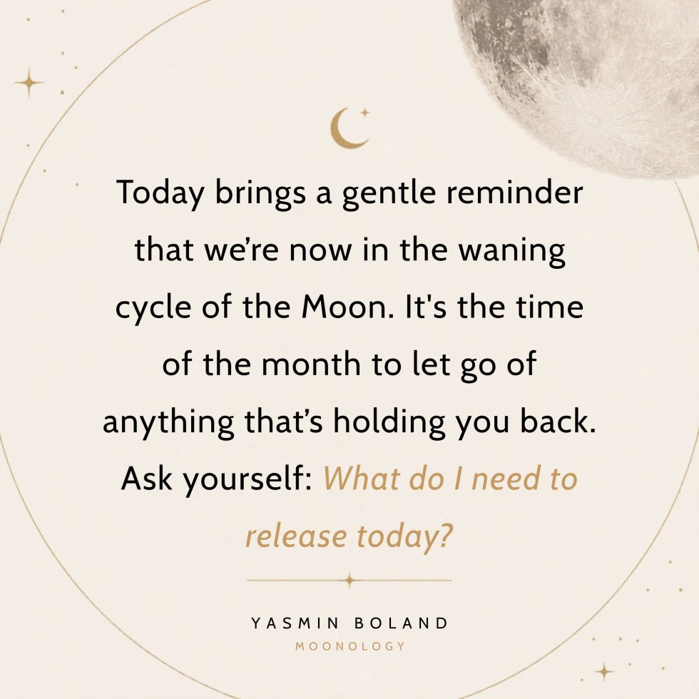 Today brings a gentle reminder that we’re now