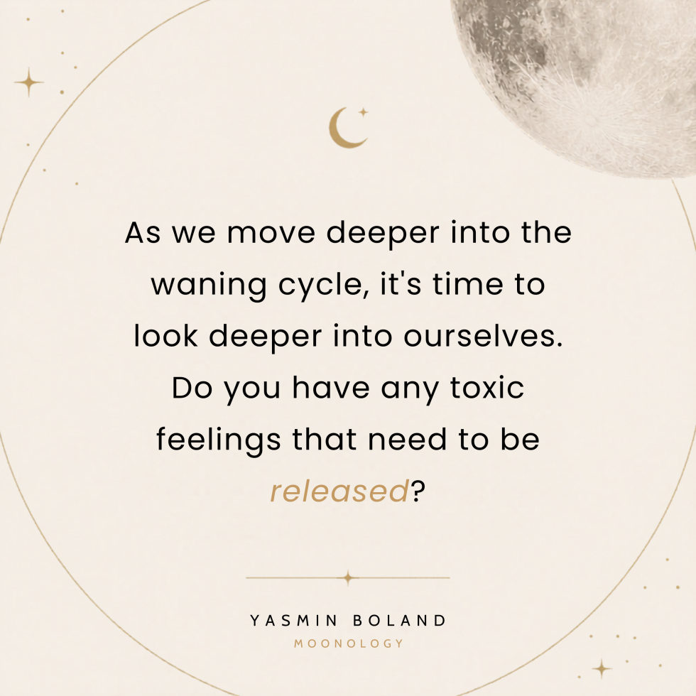 As we move deeper into the waning cycle,