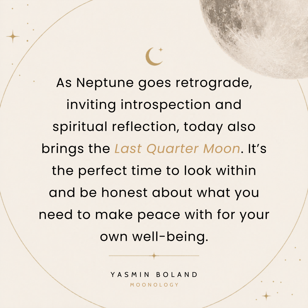 As Neptune goes retrograde, inviting introspection