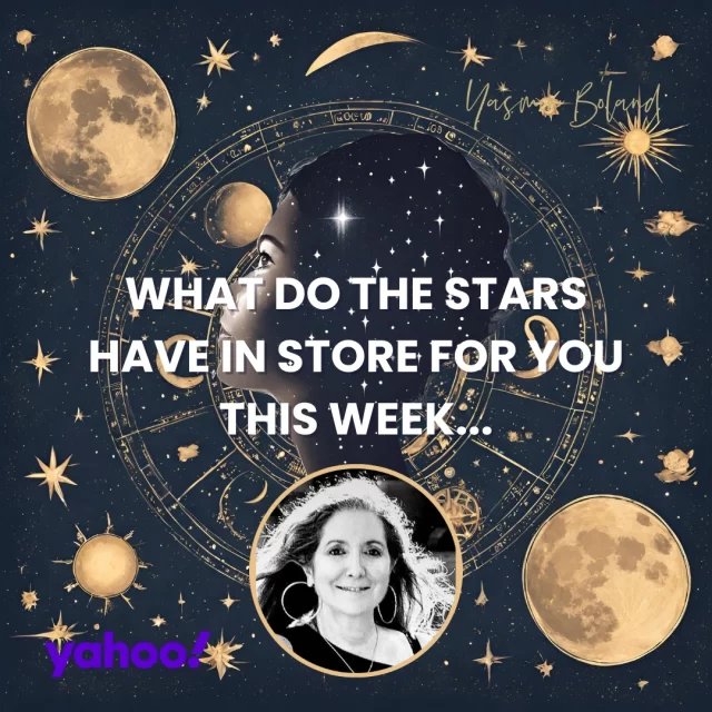 Check out your weekly horoscope 🔮

⭐️Click to read your weekly stars @yahoo!⭐️

👉 search Yahoo for Yasmin Boland horoscope

Find out what's in store for your sun sign and/or rising sign over the week ahead! ☕️

👉 search Yahoo for Yasmin Boland horoscope

#YahooNews #yahoohoroscopes #weeklystars #weeklyhoroscopes