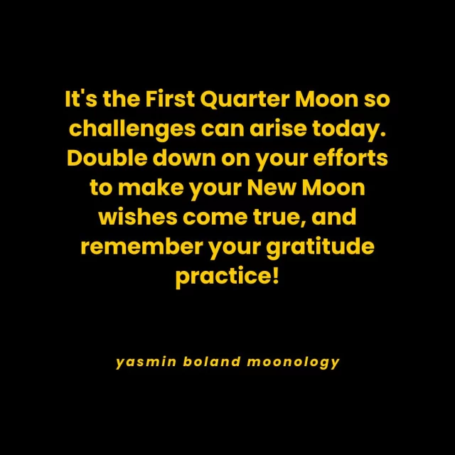 3 June 2025
#dailymoonmessage by #yasminboland 🌹
🌓 First Quarter 53% / 0.5 Virgo

It's the First Quarter Moon so challenges can arise today. 😟

Double down on your efforts to make your New Moon wishes come true, and remember your gratitude practice! 🙂

Pro tip: if you click LIKE on this post, it’ll show up in your feed every day!

Do You Want To Learn Learn How To Manifest Better FAST…? 🤔

The Best Way To Do That Is By Applying 'Fast Manifesting' In Your Life ✨

FREE eBook Reveals How To Rapidly Accelerate Your Manifesting Power Using Lunar Cycles. 🤩

Download your free copy 👉 comment FAST below.

❤️
